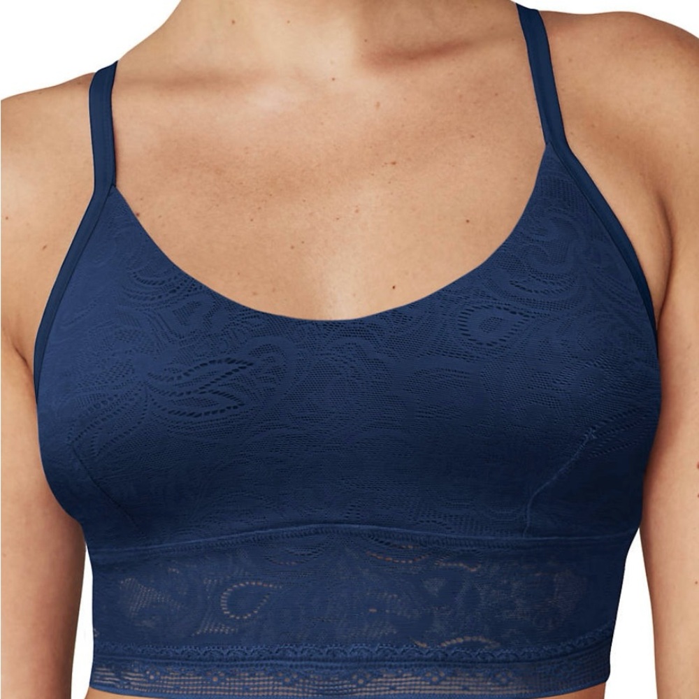Navy Lace Bralette